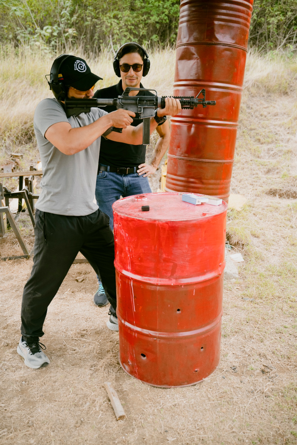 Diferentes tipos de armas